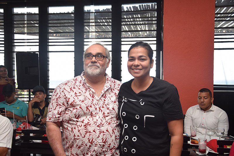 Carmen Padilla y Pincho Padilla, padre e hija, chefs invitados por el Magdalena a Sabor Barranquilla 2018.