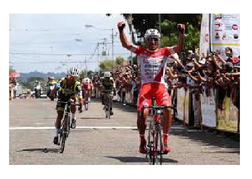El ciclista colombiano comparte el liderato con Jonathan Salinas, ciclista venezolano.