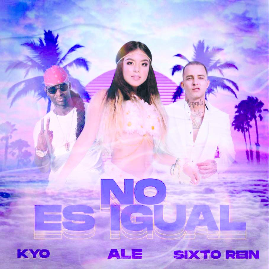 La promesa colombiana ALE presenta su nueva canción "No es Igual", acompañada por la estrella venezolana Sixto Rein y la leyenda de San Andrés Islas KYO.ENTRETENIMIENTO IMPRIMIR/ENVIAR  IMPRIMIR  CORREO ELECTRÓNICO TAMAÑO LETRA SMALLER SMALL MEDIUM BIG BIGGER   La artista de tan solo 16 años continúa cautivando la escena musical con su talento, espontaneidad y capacidad interpretativa. Después de su reciente éxito "Besarte otra vez" junto a Pasabordo, la promesa colombiana ALE presenta su nueva canción "No es Igual", acompañada por la estrella venezolana Sixto Rein y la leyenda de San Andrés Islas KYO. La segunda entrega musical de la cantante nativa de Bucaramanga, es un despliegue de talento, además de fusionar el estilo de cada artista, deja en evidencia la capacidad vocal de ALE, que sorprende con notas dentro del registro más alto de la voz humana (whistle tones), proponiendo una manera virtuosa de cantar en el reggaetón.  .be">