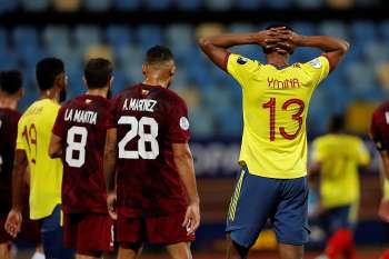 Gran frustración dejó en los jugadores de la selección no poder lograr el triunfo pese a la gran cantidad de opciones generadas sobre el pórtico rival.