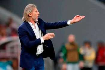 Ricardo ‘El Tigre’ Gareca; se desempeñaba como técnico de la Selección de Chile.