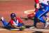 Jugadoras de la selección de softbol de Puerto Rico en un torneo internacional. Foto Federación Mundial de Beisbol y Sóftbol
